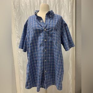 Chaps Short Sleeve Flannel